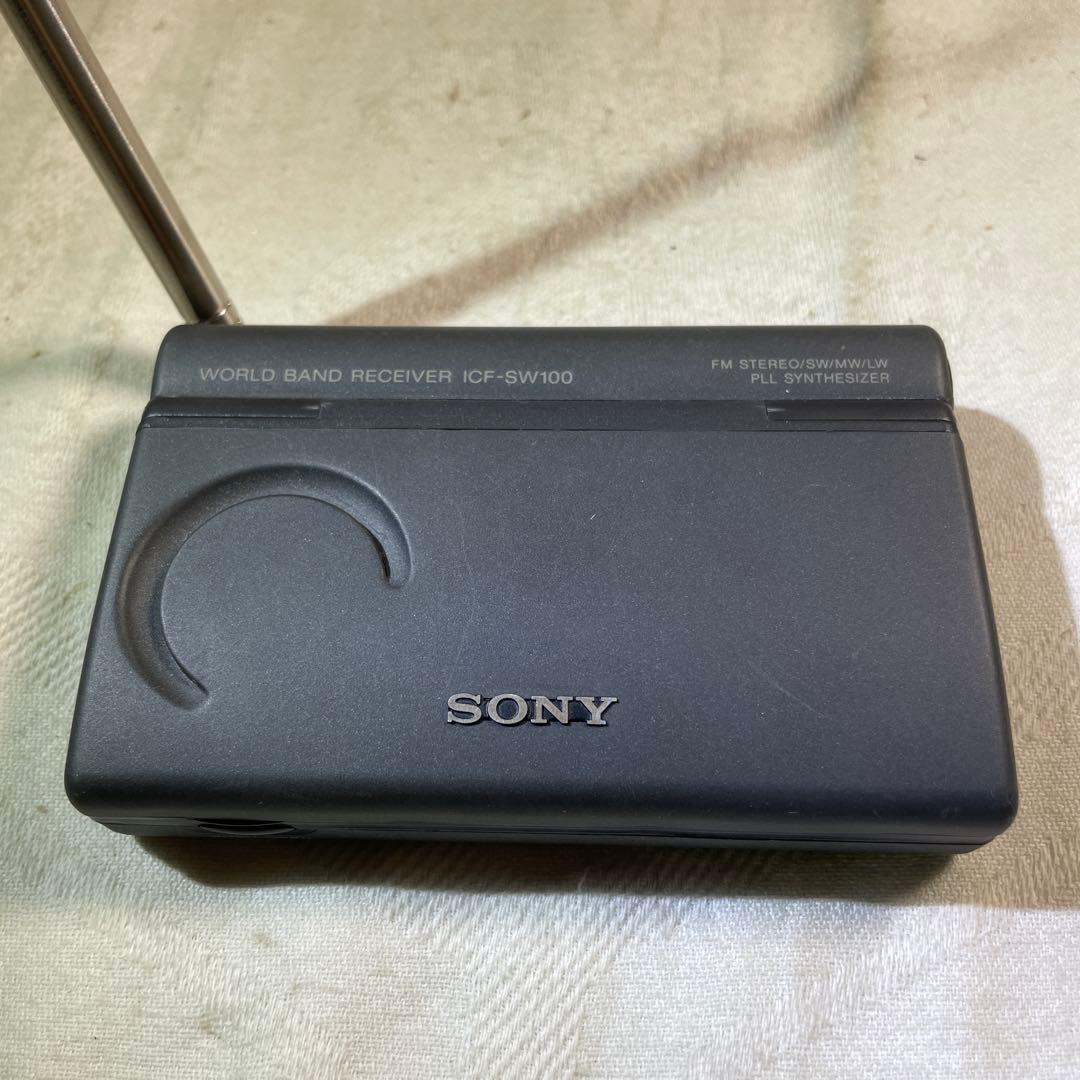 名機・動作確認済SONY ICF-SW100 ワールドバンドレシーバー ラジオ