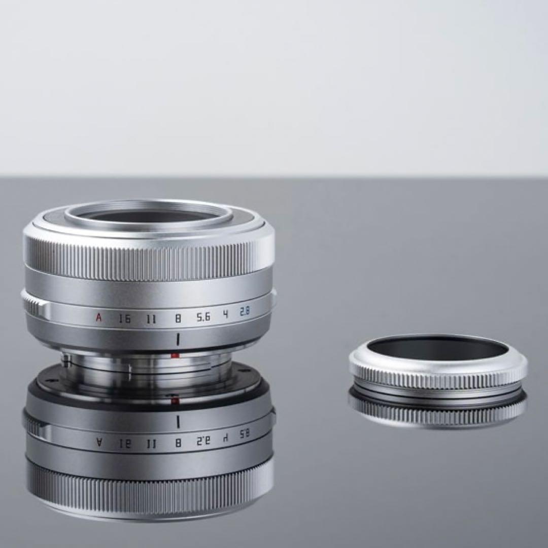 TTArtisan 27mm f2.8 富士フイルムXマウント シルバー