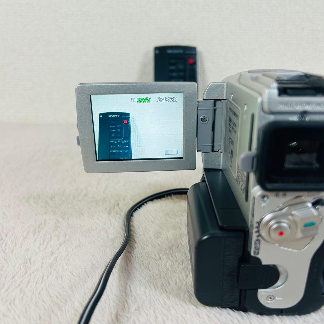 【美品】SONY DCR-PC101 デジタル ビデオカメラ 付属品あり