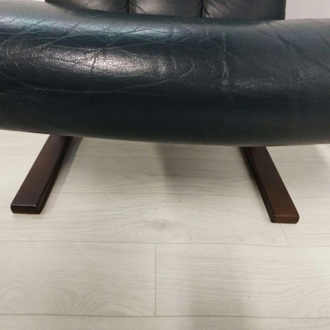 ①富士ファニチャー 北欧デザイン ハイバックソファ 曲げ木