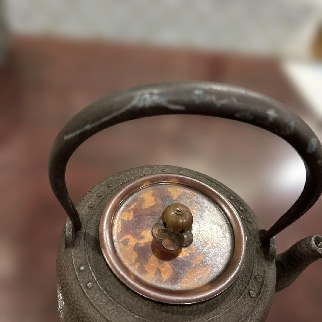南部鉄器 鉄瓶 急須 伝統工芸 茶道具 ヴィンテージ 茶器 レトロ