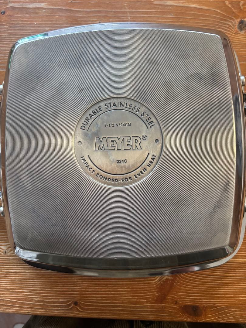 MEYER ステンレススチール グリルパン 24cm