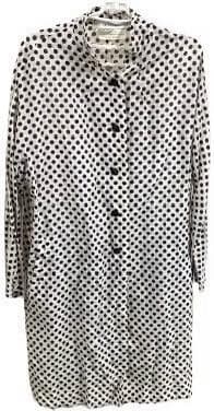 ヴェリテクール シャツワンピース LTD-001 コットン シルク ドット柄