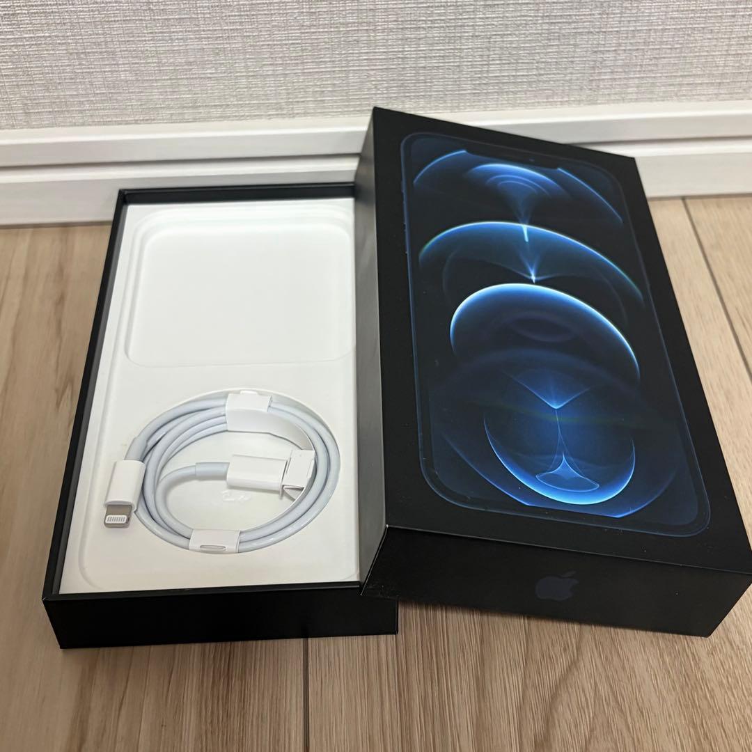 【最大容量95％】iPhone12promax 256GB パシフィックブルー