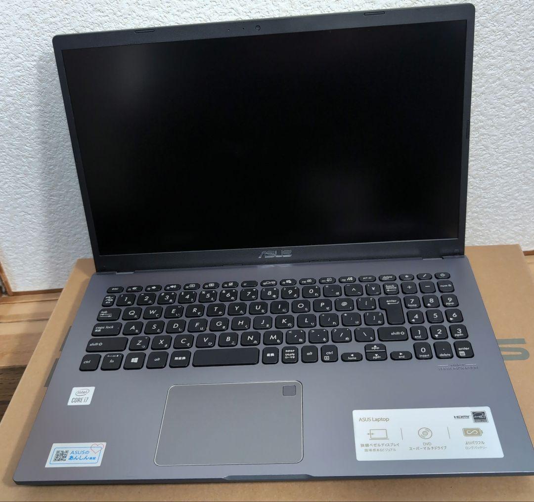 ASUSノートパソコン Core i7 メモリ8GB SSD512GB