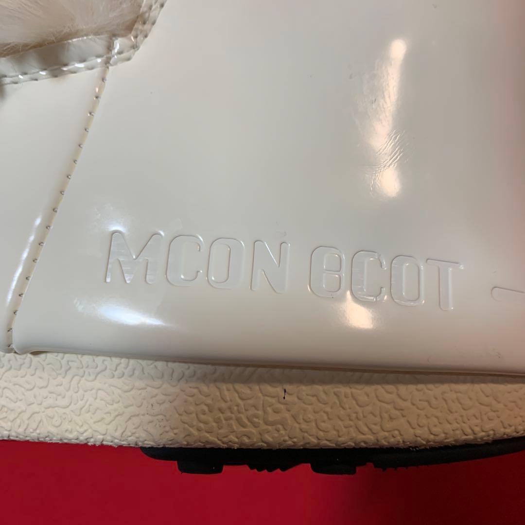 MOON BOOT ホワイト ムートンブーツ サイズ38