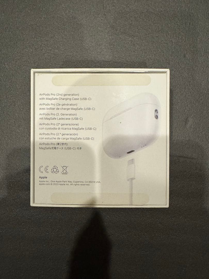 【美品】AirPods pro 第二世代 USB-C