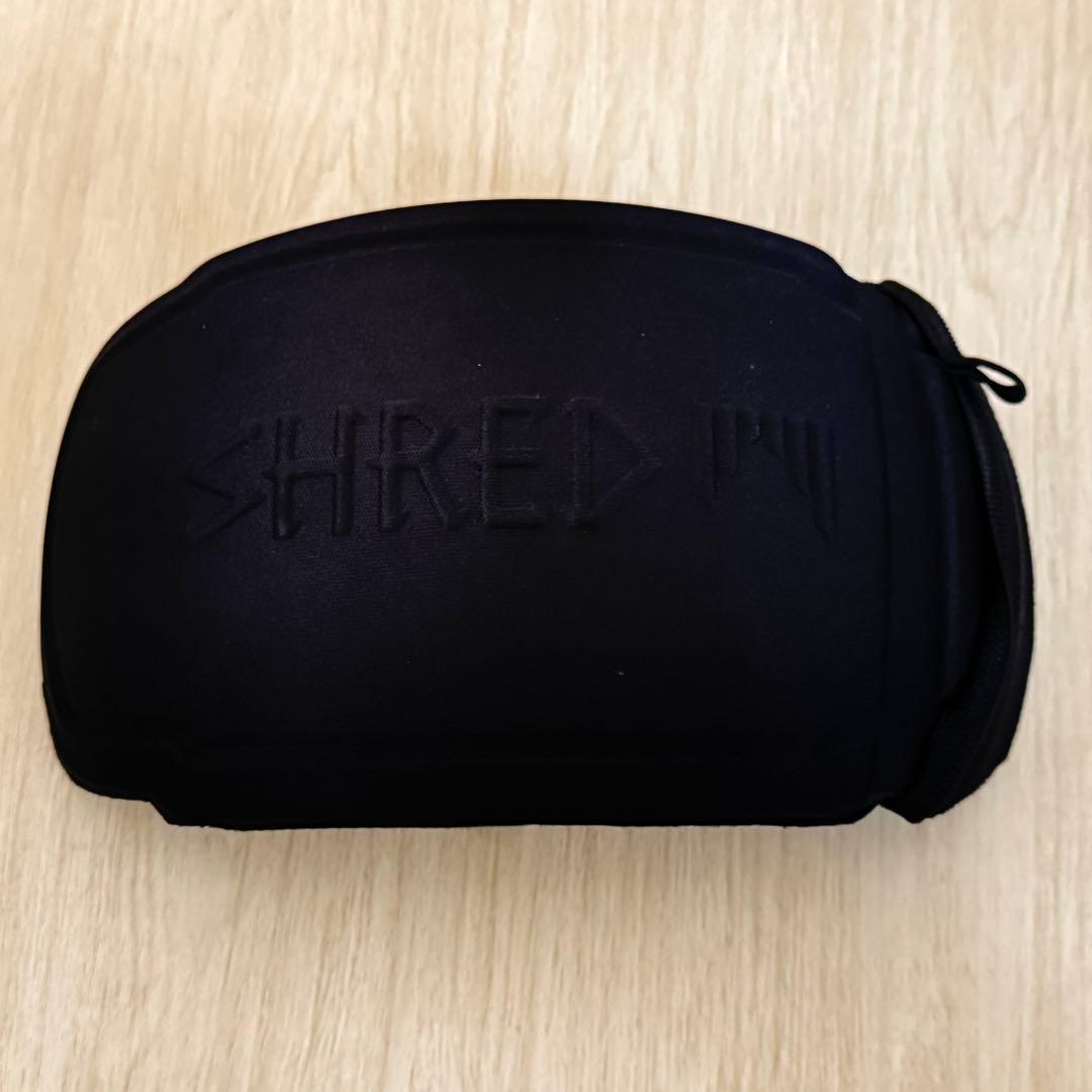 SHRED ゴーグル ホワイト/オレンジ ミラー