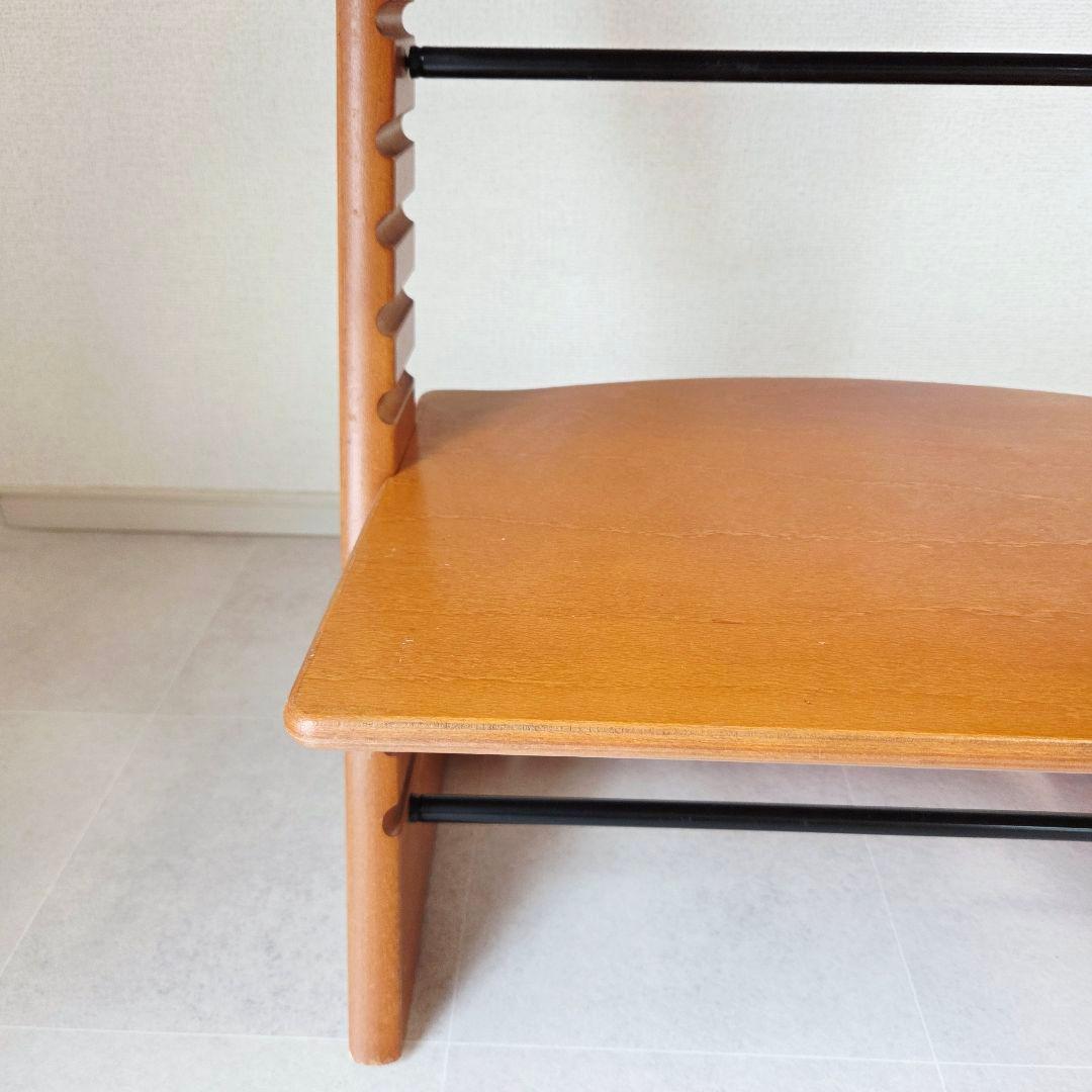 STOKKE シリアル5〜 ベビーチェア 付属品有り 木製 チェリー色