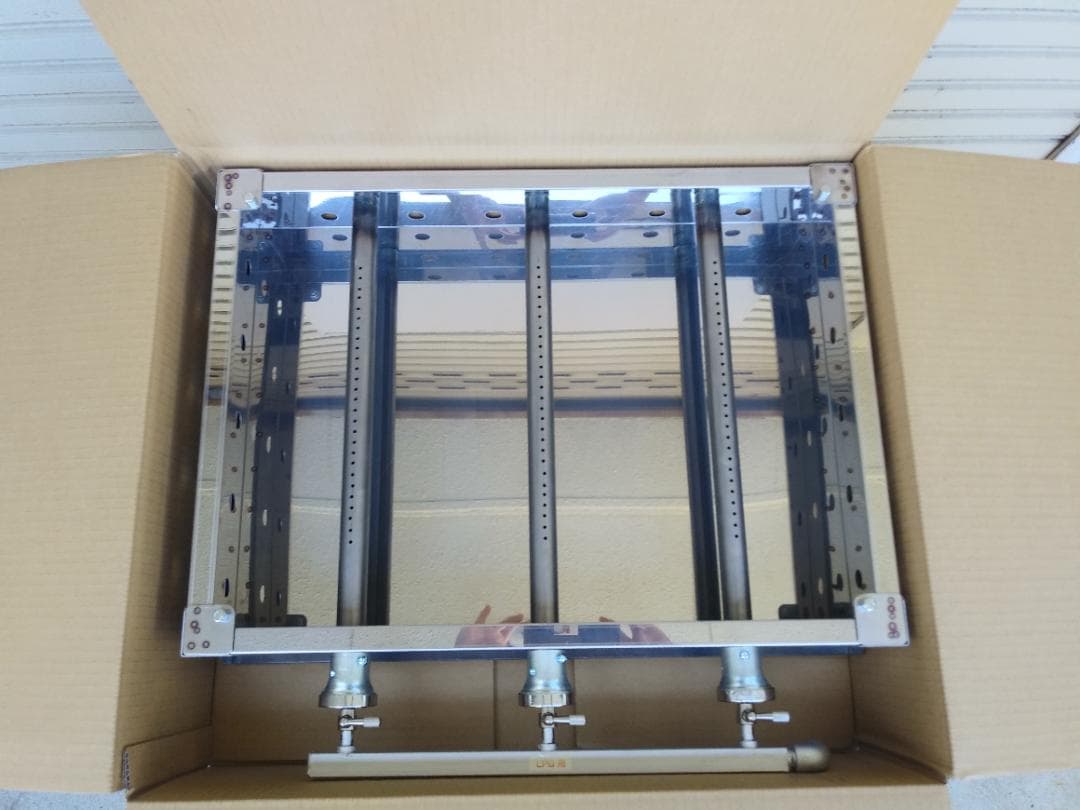 未使用品 便利な取手付 鉄板焼き グリラー お好み広島焼きそば ガスグリドル