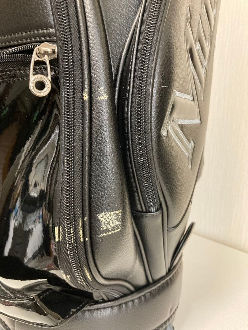 Munsingwear ブラック ゴルフバッグ