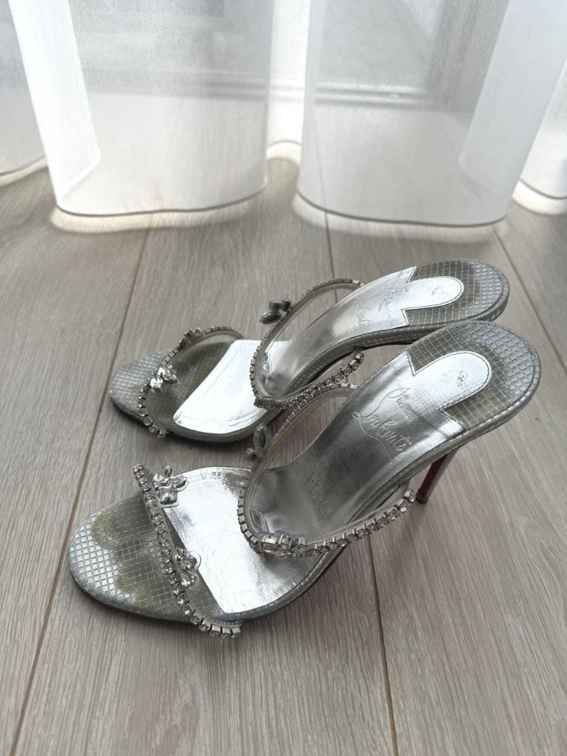 Christian Louboutin ルブタン ミュール ビジュ