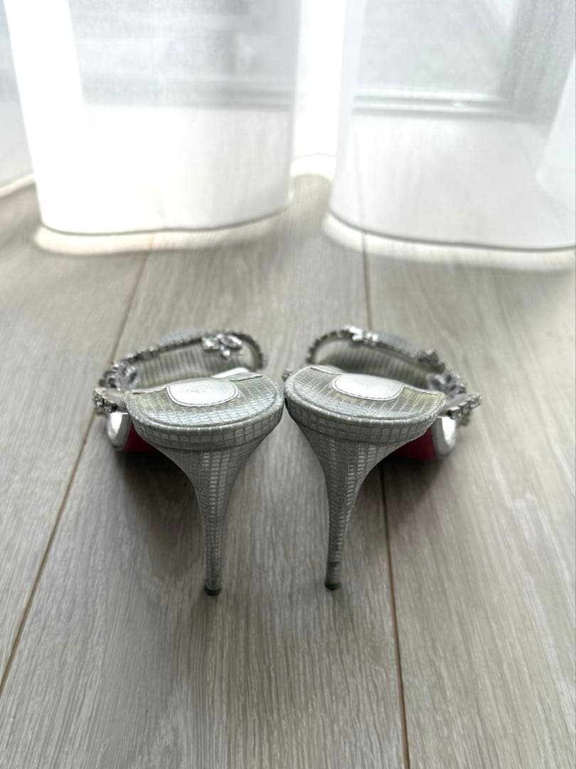 Christian Louboutin ルブタン ミュール ビジュ