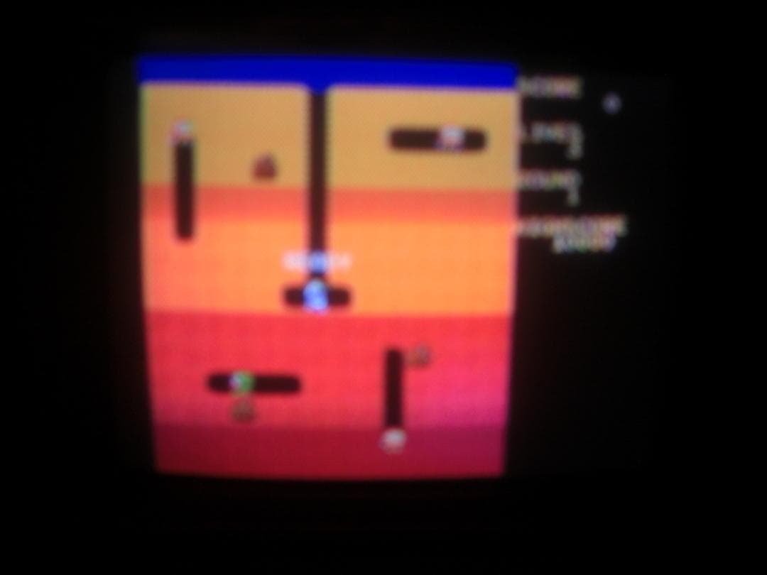 ナショナルパナカラ― レトロ感 リメイクカスタム ポータブルTV ゲーム 昭和