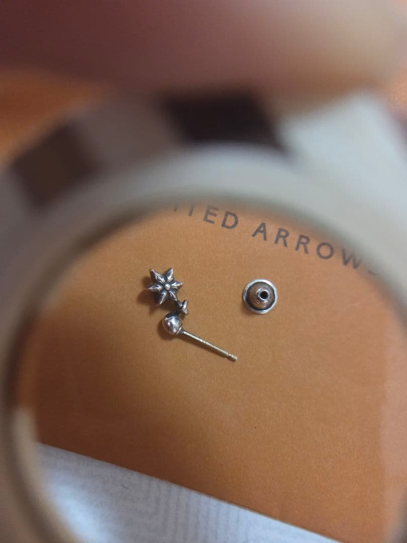 b*d様 CHROME HEARTS★タイニースタードロップピアス★ローリークロ