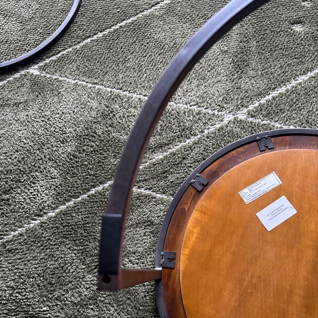 クラッシュゲート　エルマ　サイドテーブル 60cm 真鍮