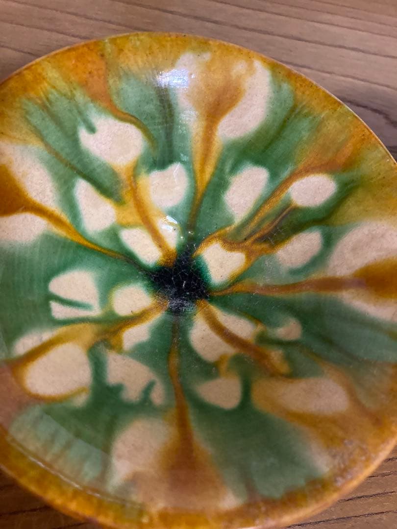 ひ　中国美術　唐三彩　茶碗二個