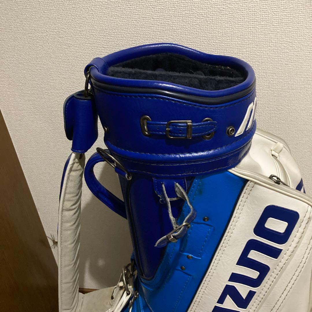 MIZUNO キャディバッグ 青/白