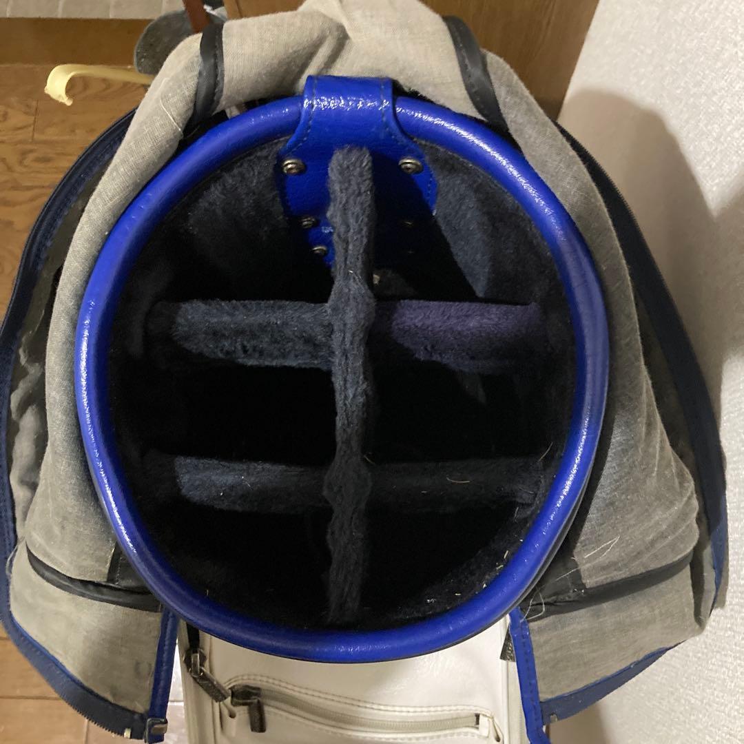 MIZUNO キャディバッグ 青/白