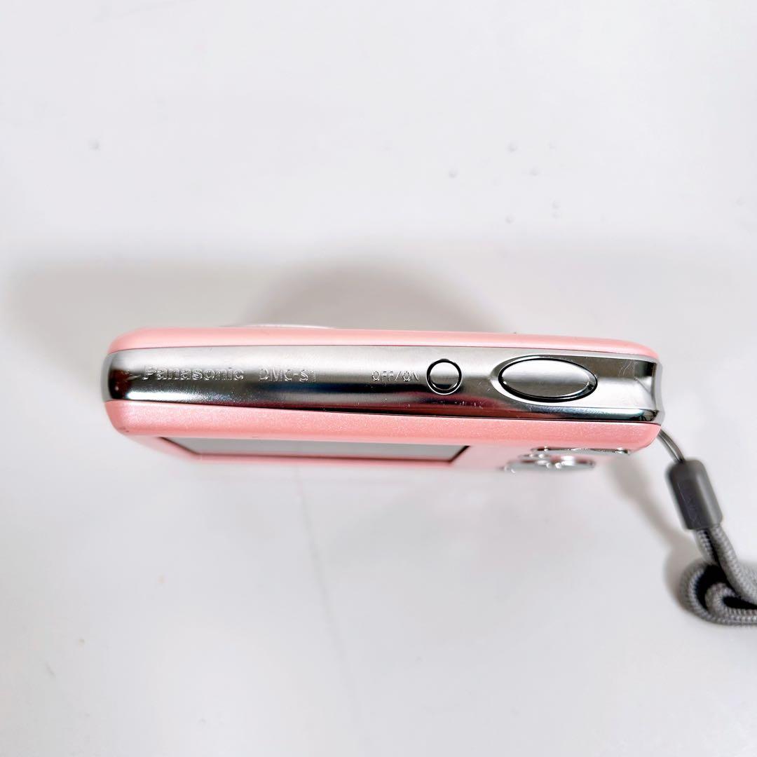 【動作品】Panasonic パナソニック　LUMIX DMC-S1 ピンク