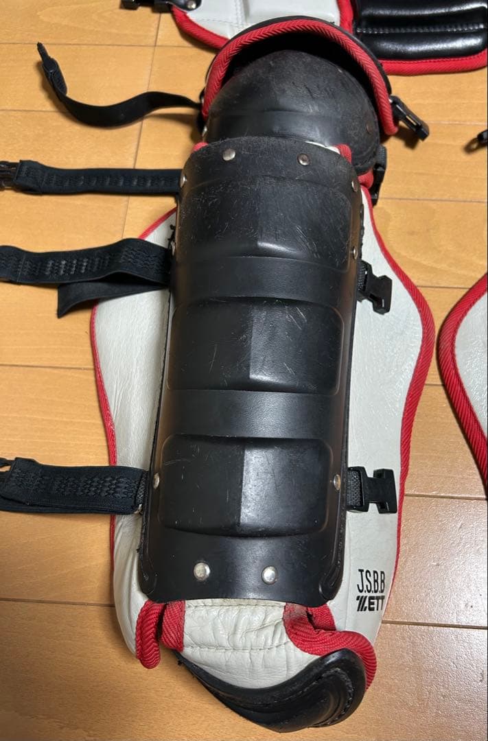 a*o様 ゼット少年軟式キャッチャー用フルセット 黒/赤