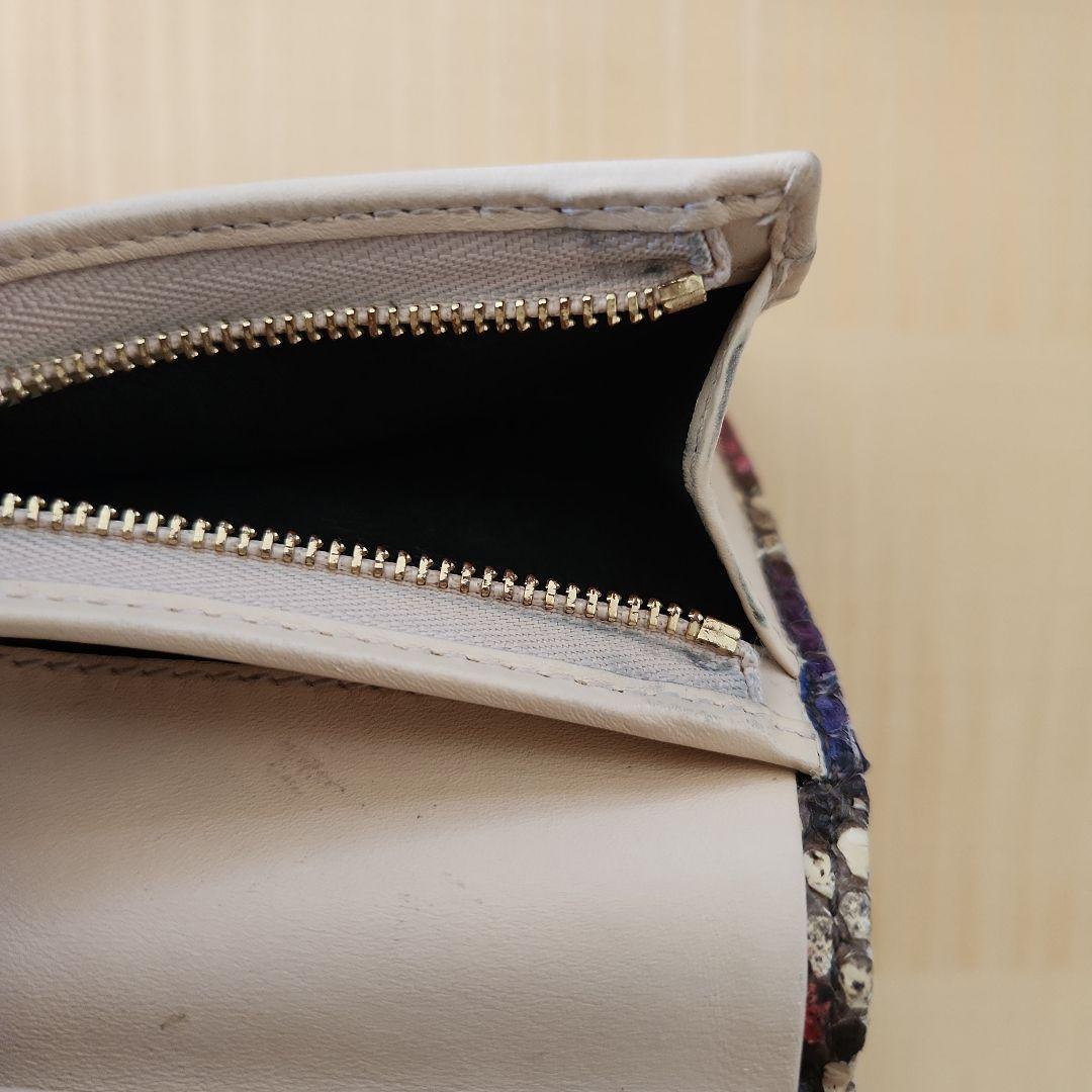 GUCCI グッチ パイソン スモール ウォレット　折り財布