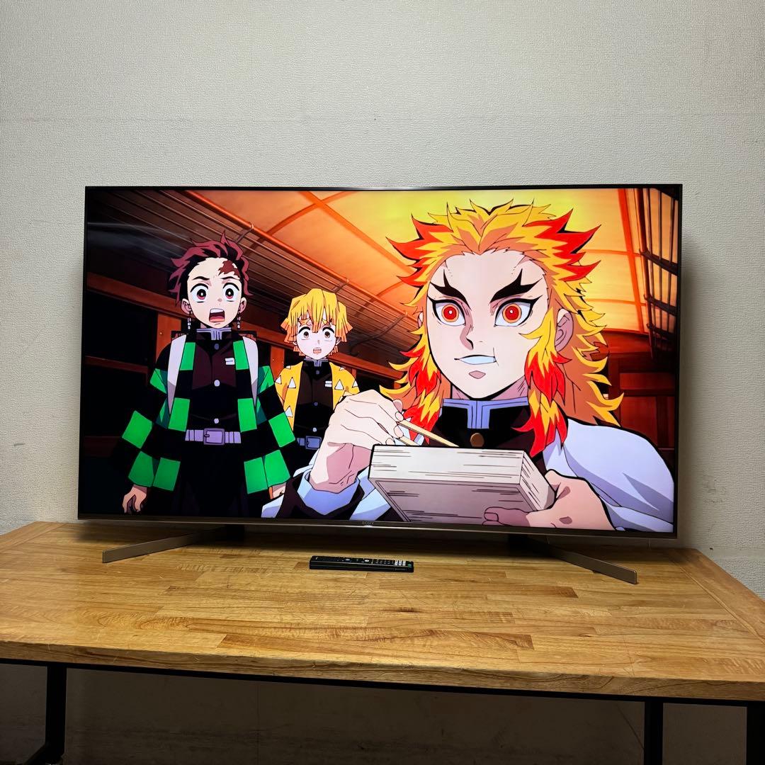 SONY 55V型 4K液晶テレビ BRAVIA KJ-55X9500G 動画○