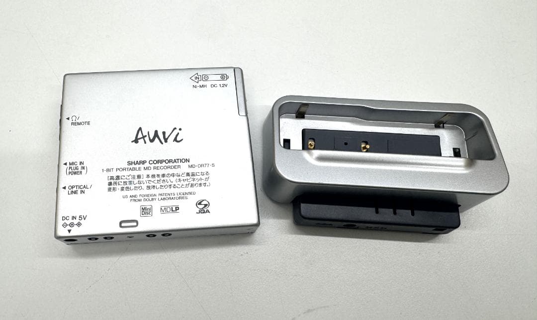 ★SHARP ポータブルMDプレーヤー Auvi MD-DR77