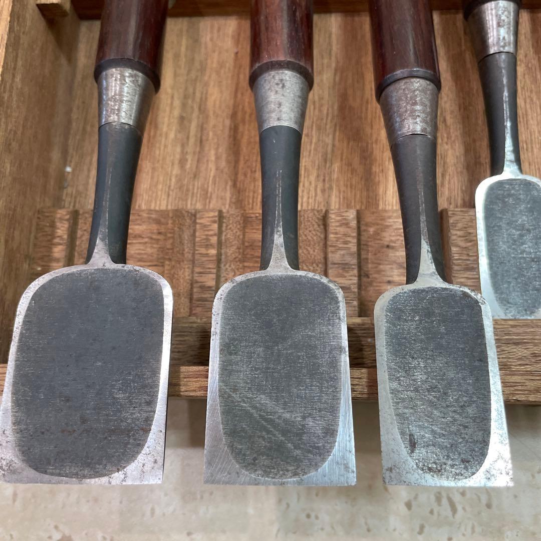 市弘 鑿 10本組+加納鑿1本 おまけ付き