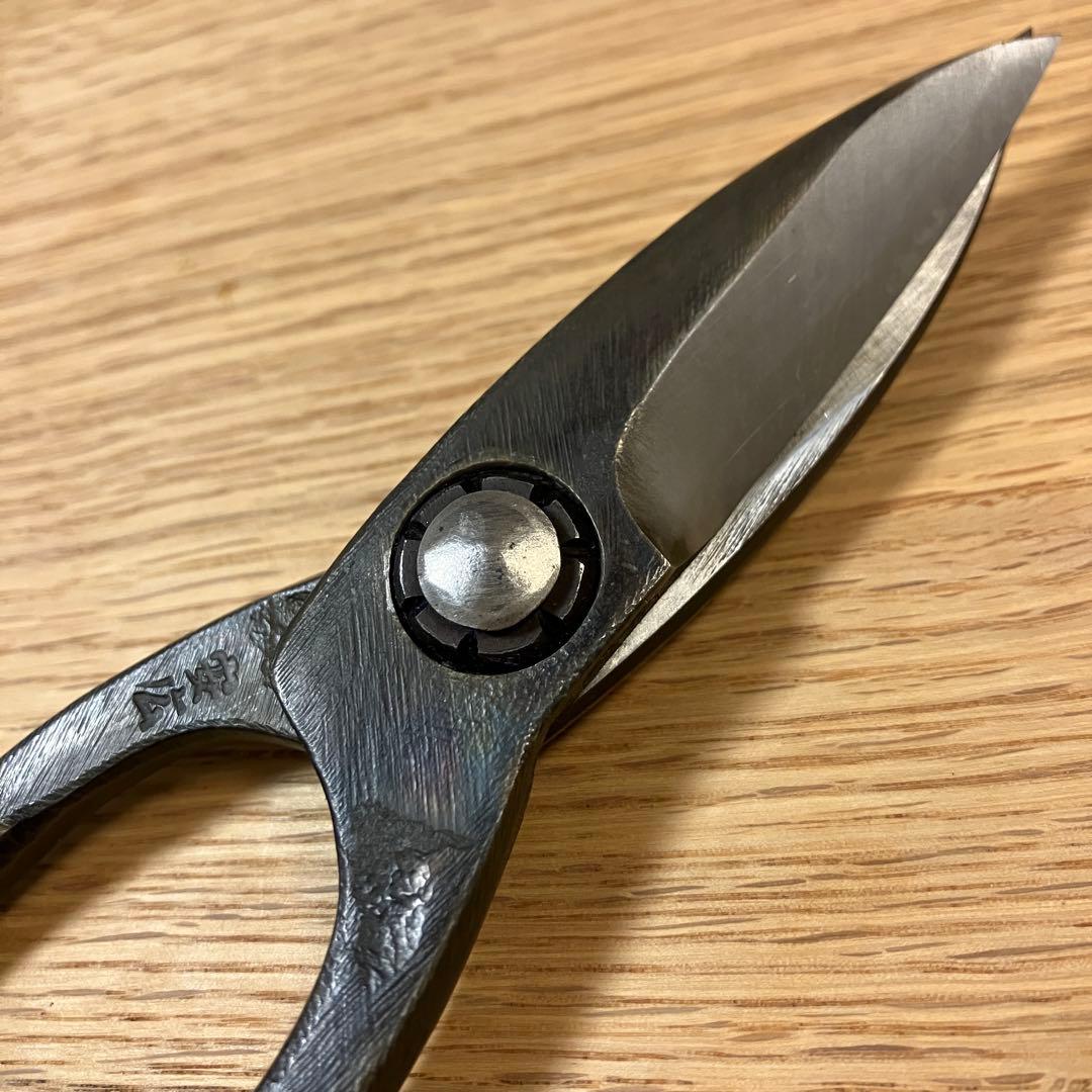 安広　キリバシ　切箸　8寸　植木鋏　庭師鋏