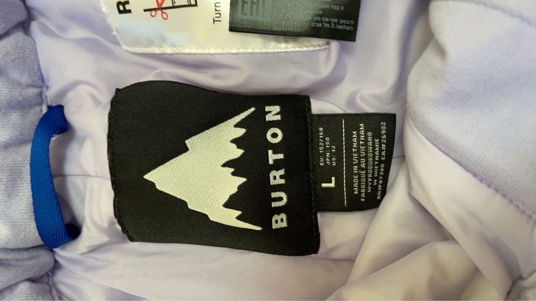 BURTON ウェア上下 キッズL（150）