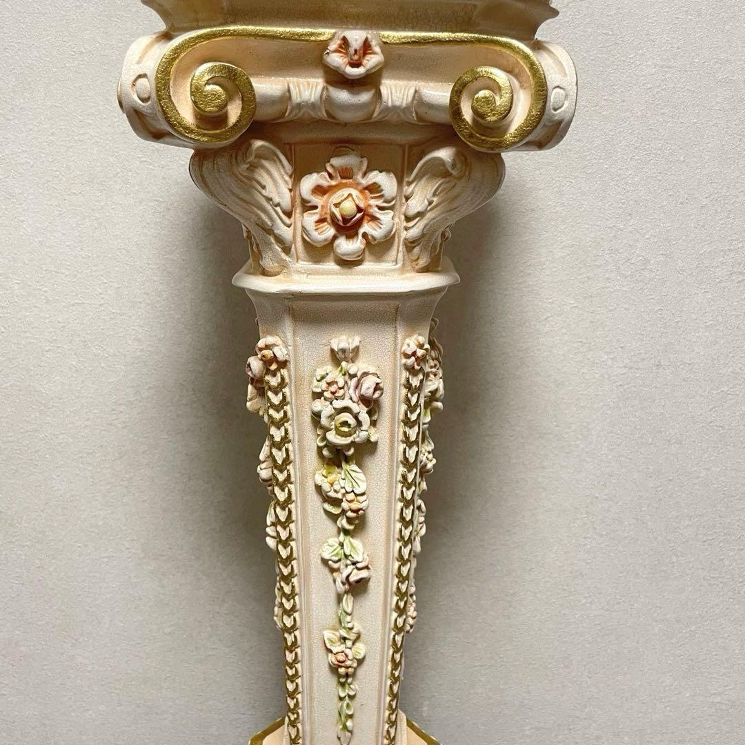 イタリア　ロココ調　SILIK(シリック)　フラワースタンド　花台　飾り台