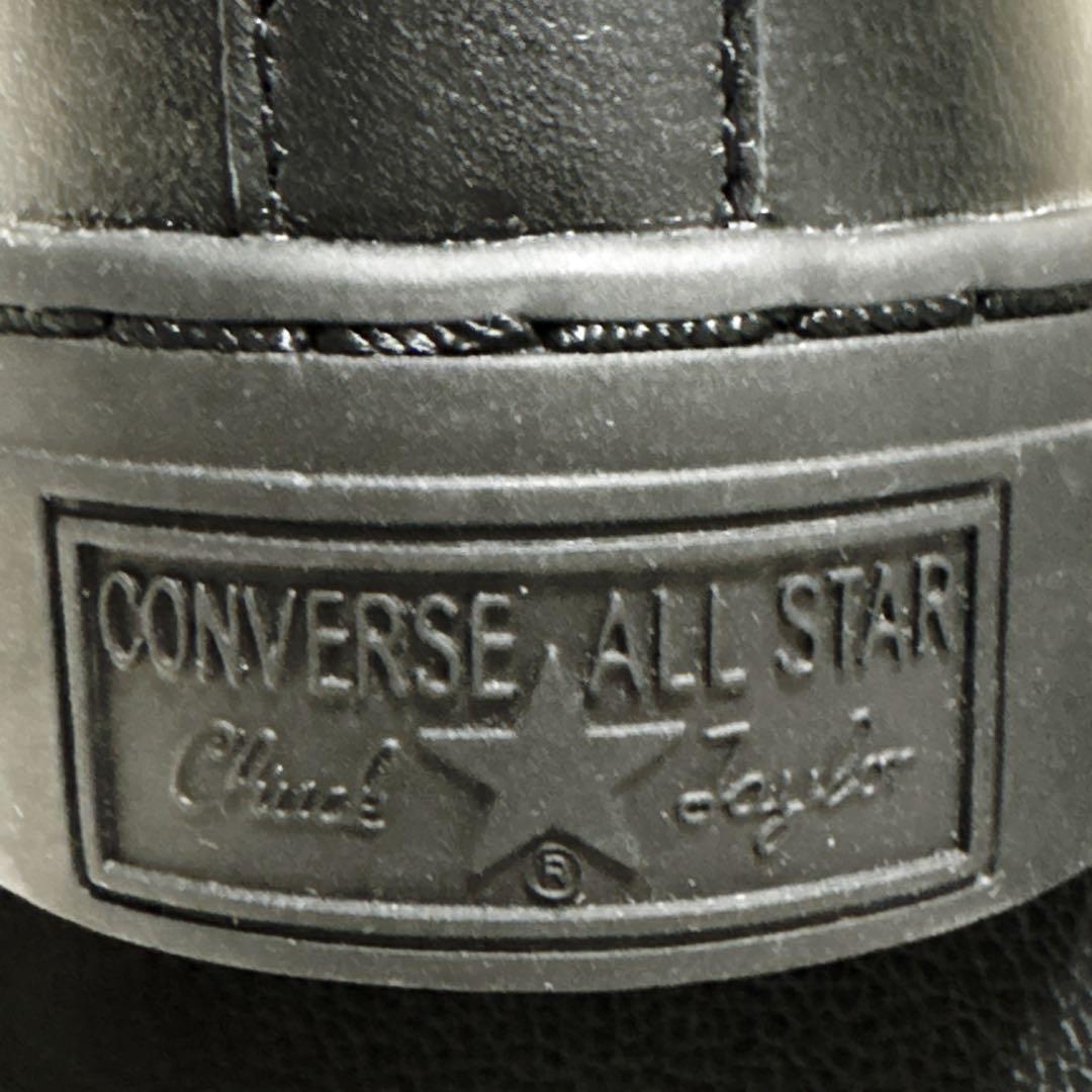 新品 本革 コンバース オールスター クップ エペ WR サイドゴアブーツ 黒