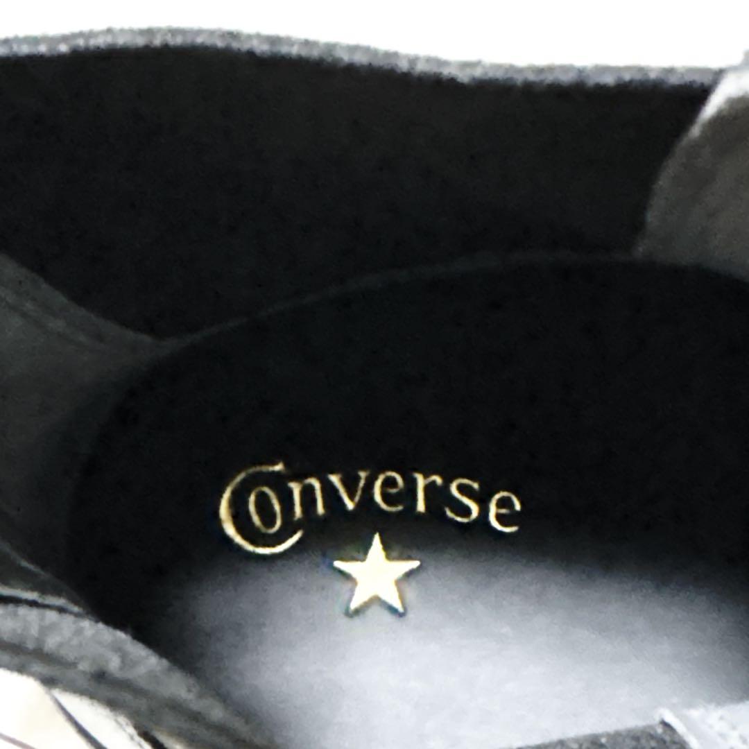 新品 本革 コンバース オールスター クップ エペ WR サイドゴアブーツ 黒