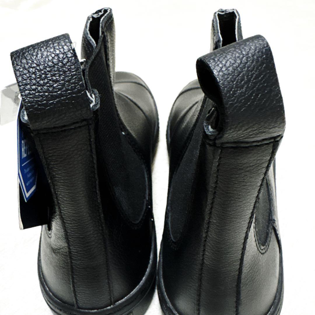 新品 本革 コンバース オールスター クップ エペ WR サイドゴアブーツ 黒