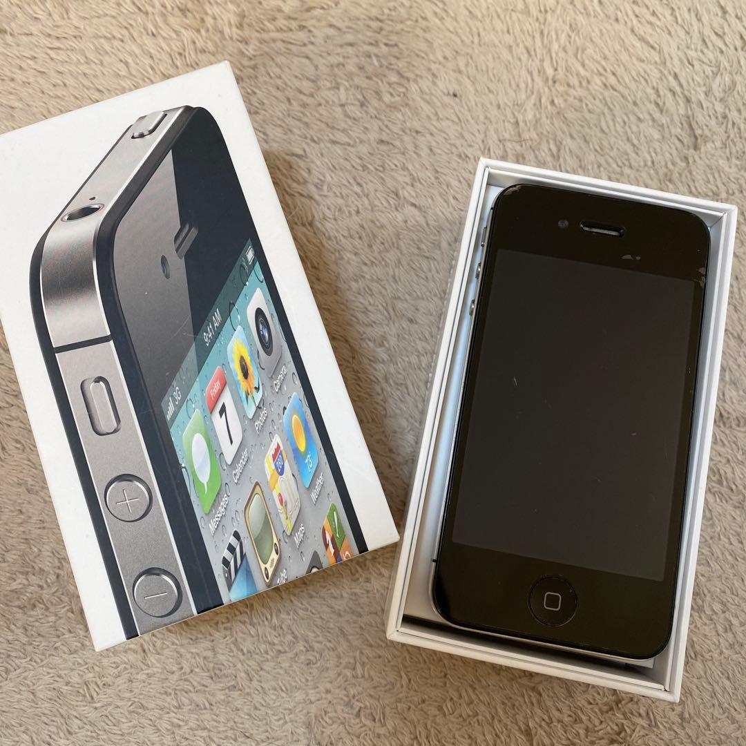 Apple iPhone 4 ブラック 本体
