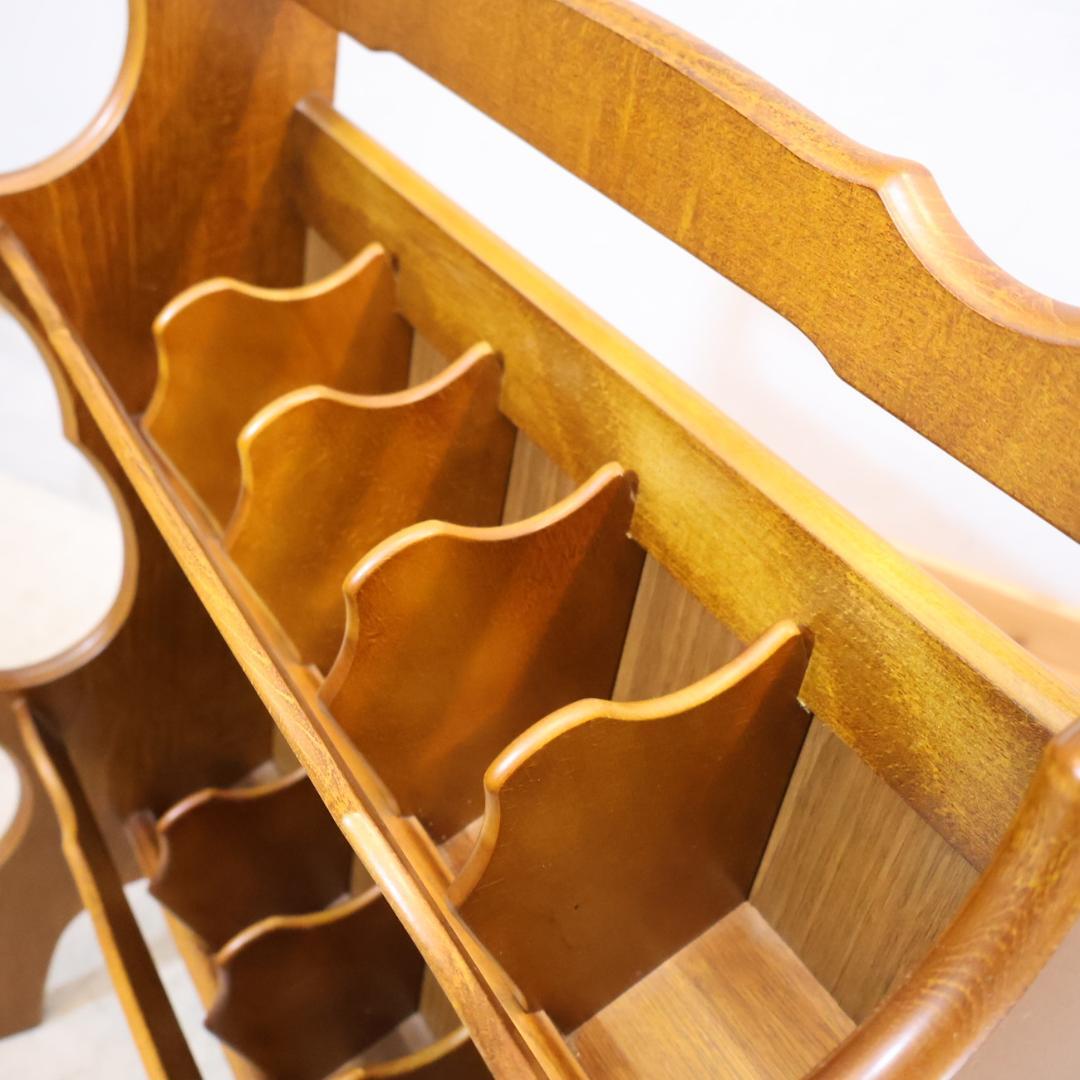 karimoku カリモク家具 コロニアル スリッパラック 木製 スリッパ立て