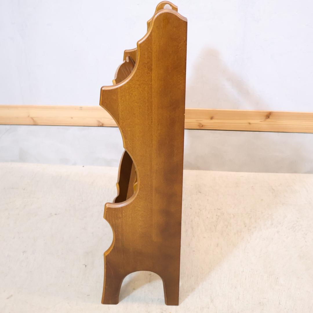 karimoku カリモク家具 コロニアル スリッパラック 木製 スリッパ立て