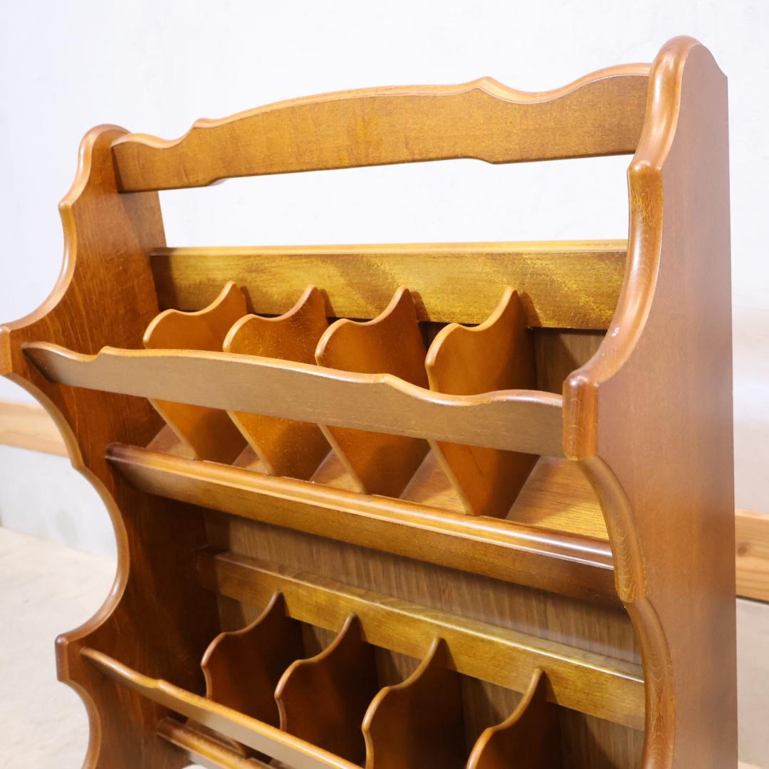 karimoku カリモク家具 コロニアル スリッパラック 木製 スリッパ立て