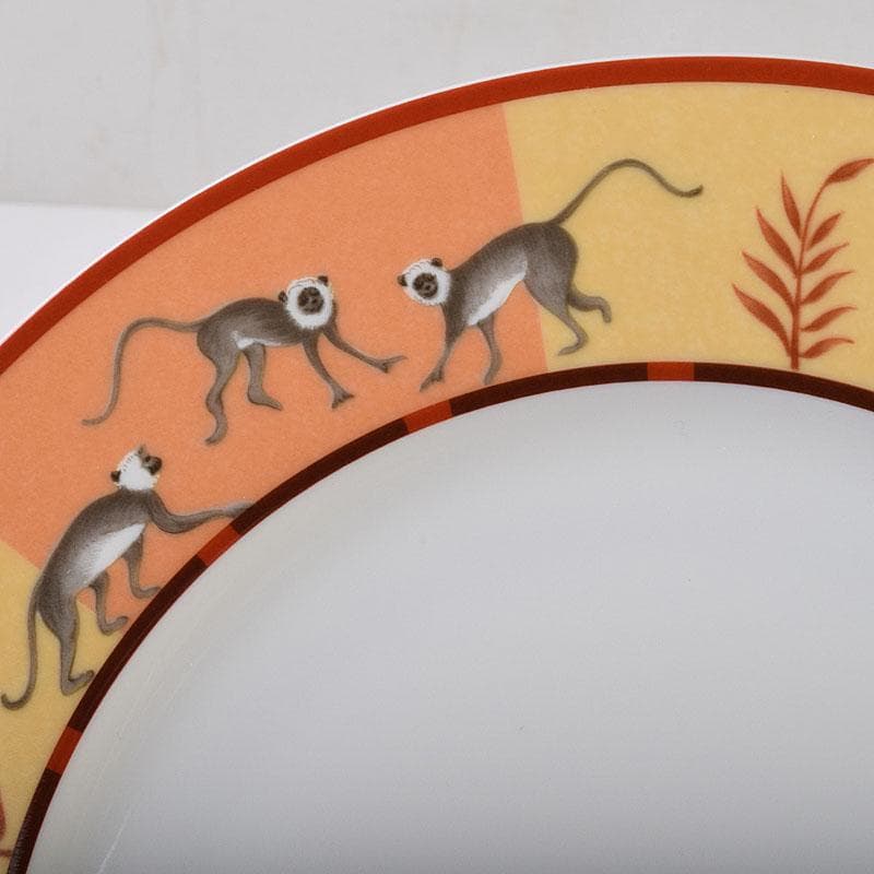 HERMES　エルメス　アフリカシリーズ　ペアプレート　箱付　M　R9131