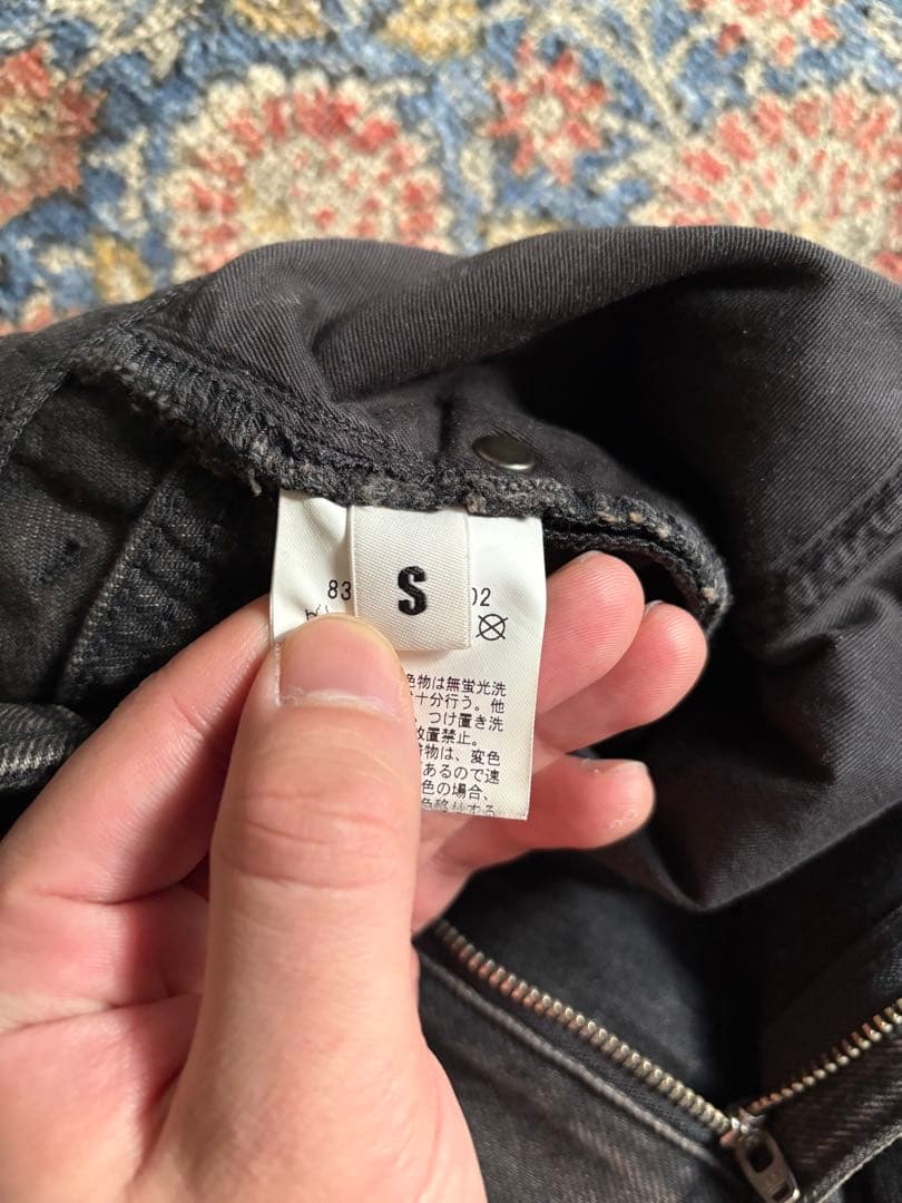 Monkey time - オーバーダイデニムバギーパンツ