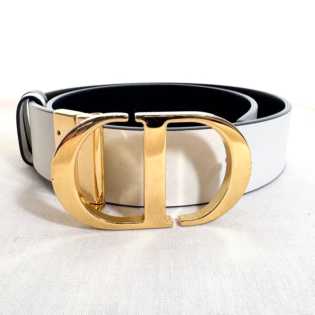 【美品】✨ DIOR ✨ 30Montaigne ロゴ リバーシブル レザー