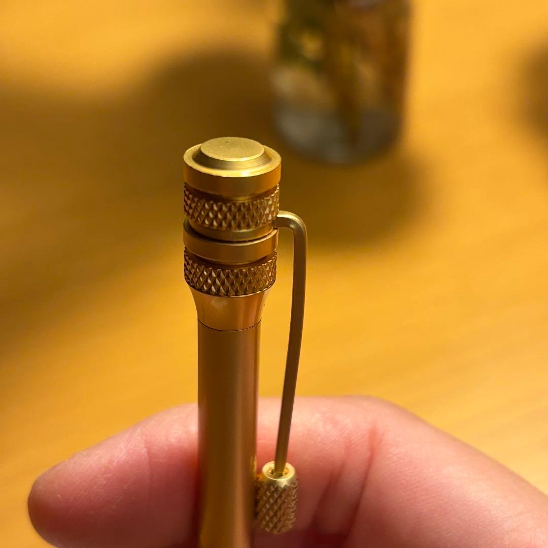 GLOBE-TROTTER グローブトロッター ゴールド　ボールペン 真鍮