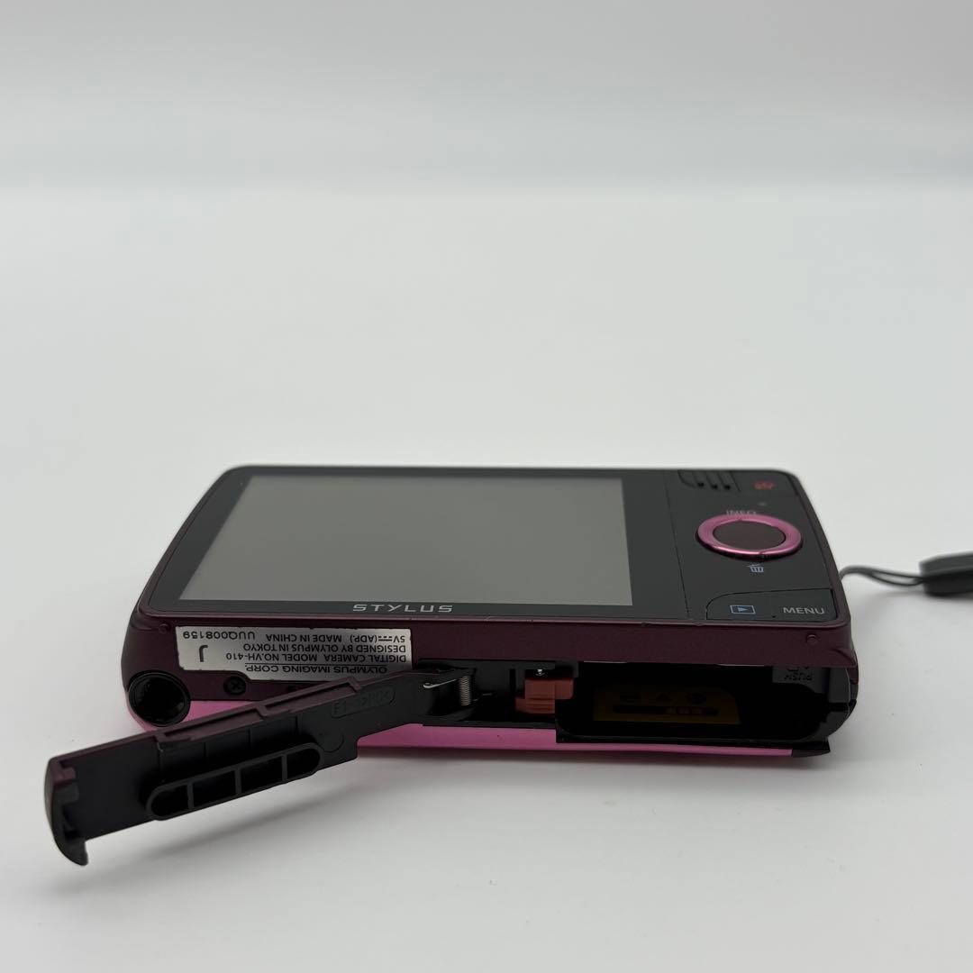 【美品】OLYMPUS オリンパス VH-410 ピンク コンデジ 動作確認済み