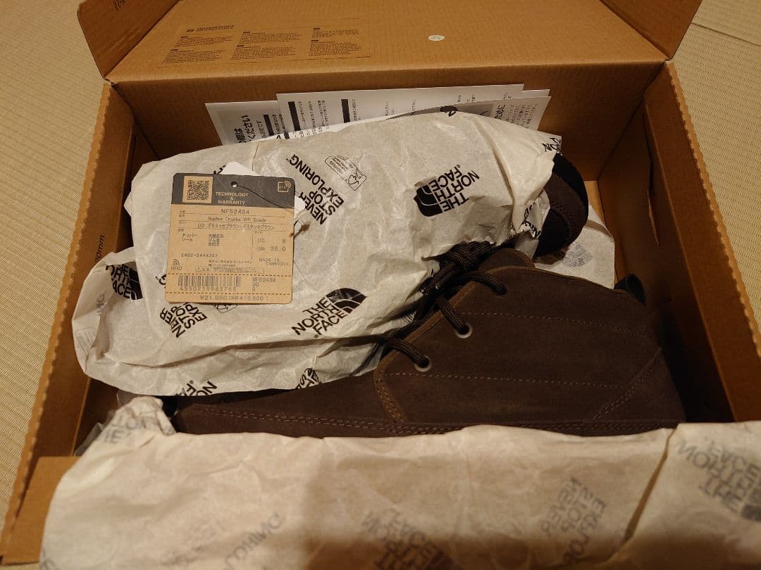 THE NORTH FACE ブラウン チャッカブーツ