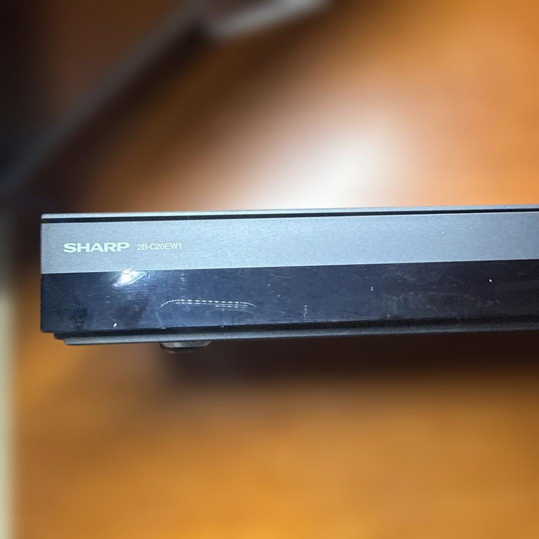 SHARP ブルーレイレコーダー 2B-C20EW1 2022年製