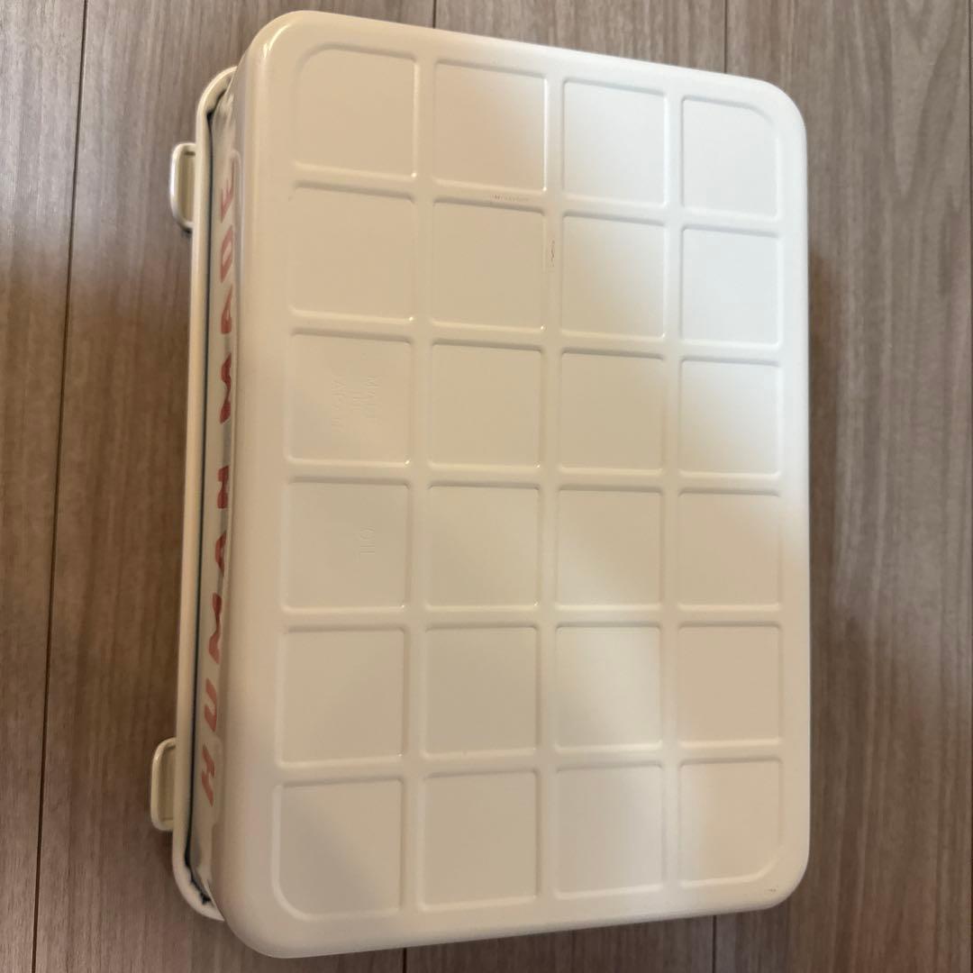 家具・インテリア HUMAN MADE STACKING BOX white red set