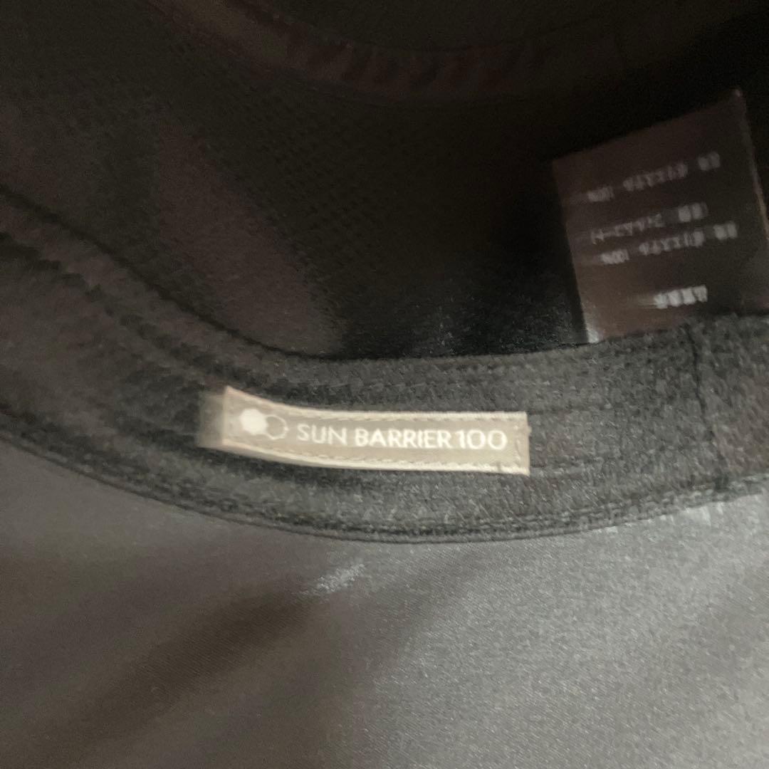 SUN BARRIER 100 ウィンドハット ブラック