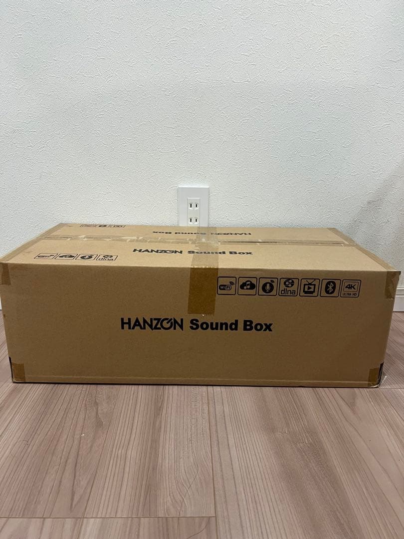HANZON Sound Box 無線マイク2本付き　自宅カラオケ