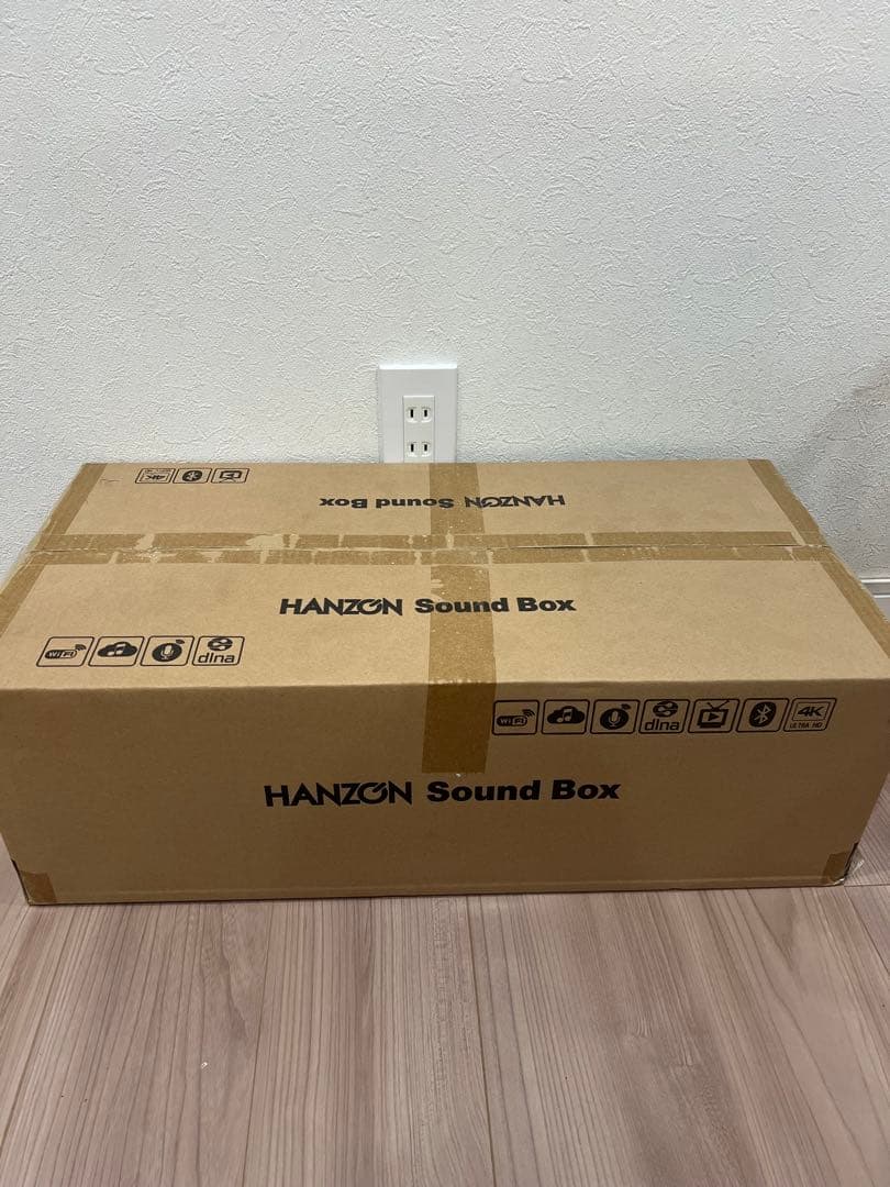 HANZON Sound Box 無線マイク2本付き　自宅カラオケ